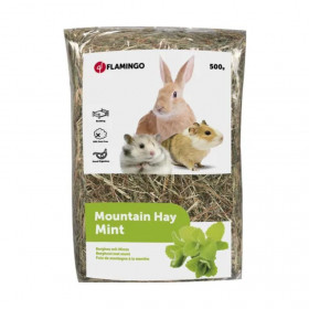 Планинско сено за зайци Flamingo Mountain hay Mint с мента